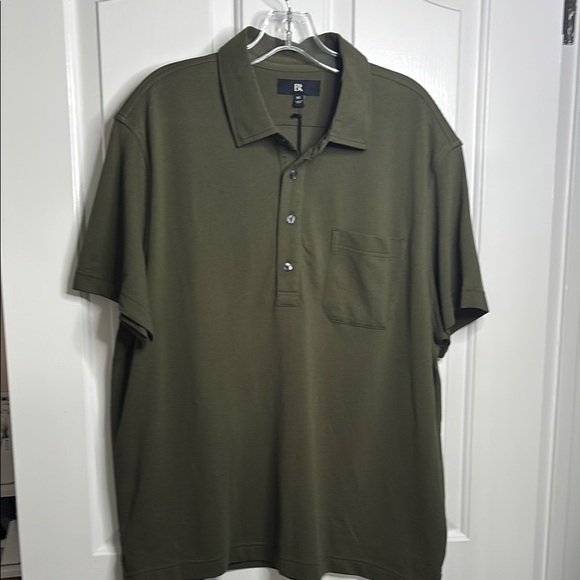 NWT BANANA REPUBLIC Men's Olive Green 100% Pique Polo Shirt size XL - Picture 1 of 10